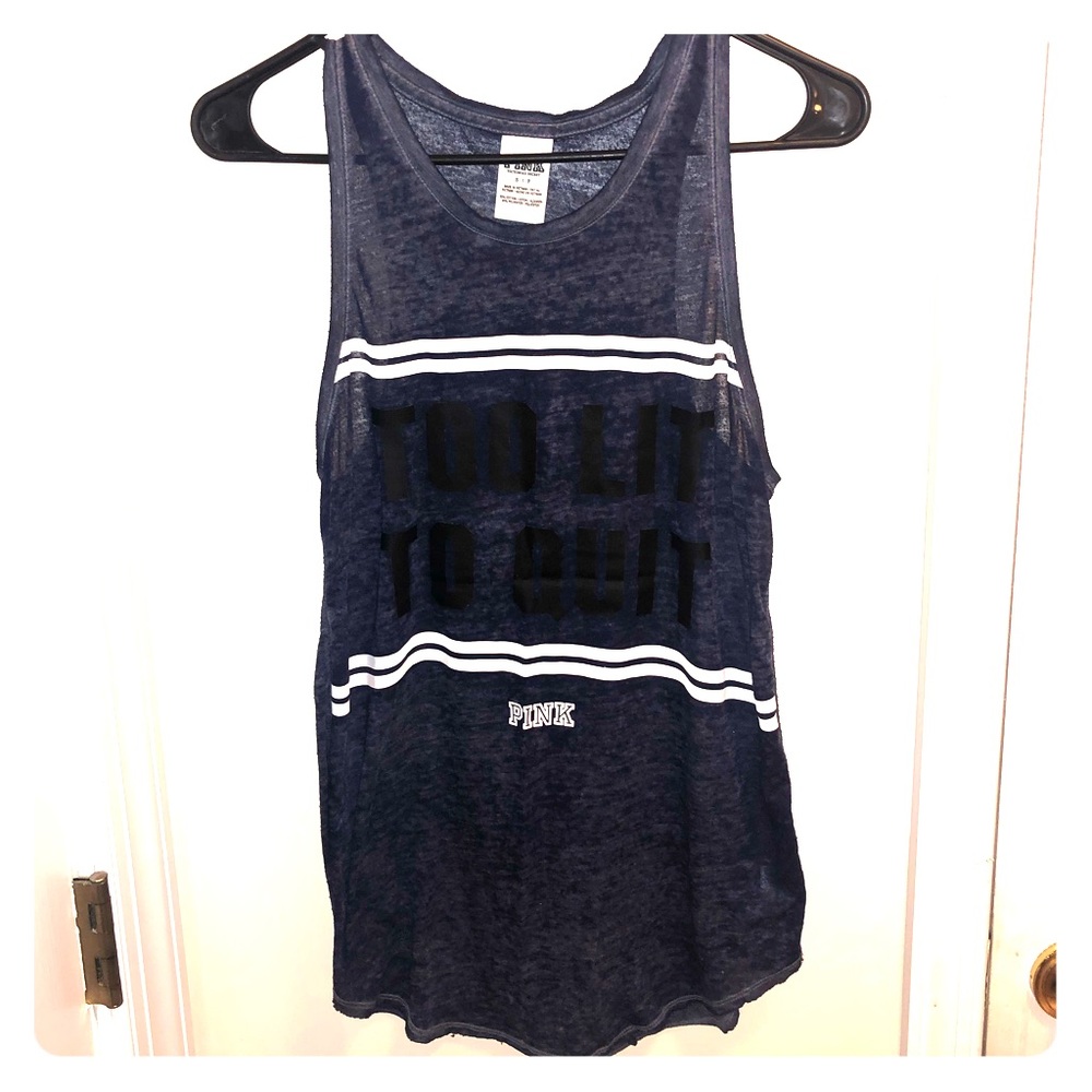 VS Pink muscle tank
